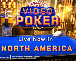 Live Video Poker d'Evolution