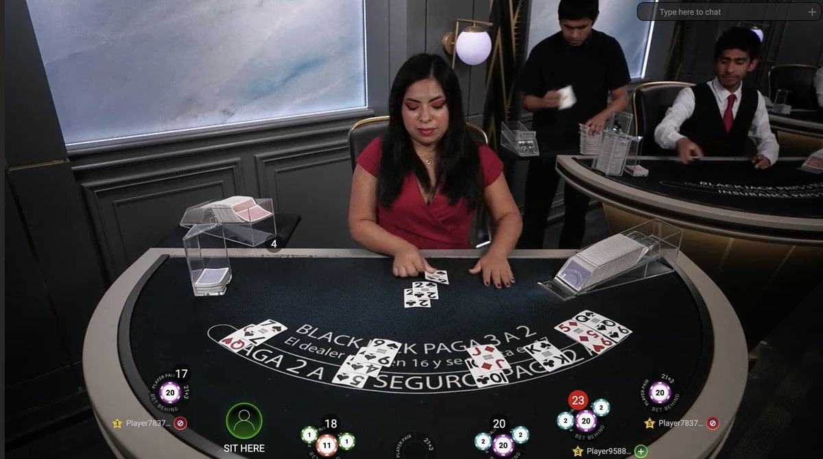 Colombia Blackjack Playtech