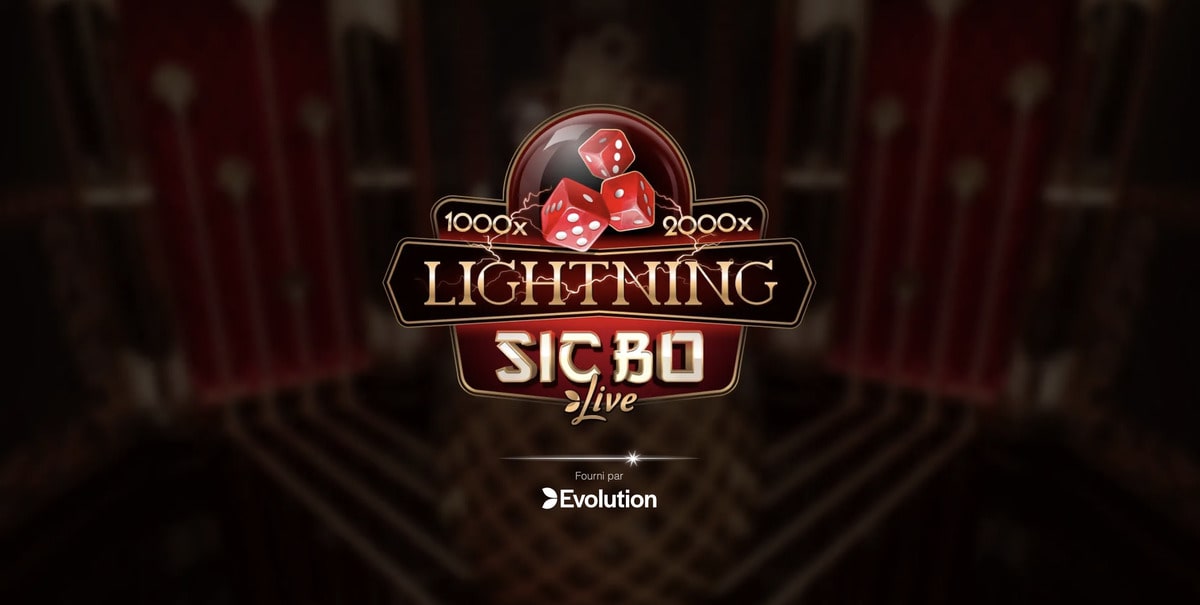 Lightning Sic Bo d'Evolution