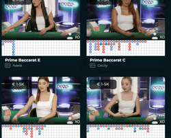 Baccarat en ligne du logiciel Eeze