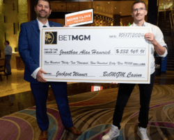 Alan Hamrick gagnant sur BetMGM