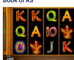 Slot Book Of Ra Slot de Novomatic
