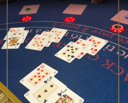 Blazing 777 au blackjack a l'Impérial Club Paris