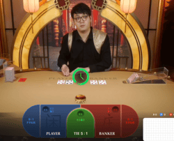Table Emperor Golden Wealth Baccarat