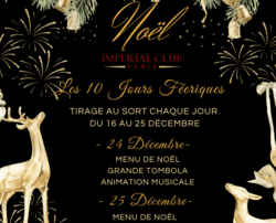 10 Jours Féeriques à l'Impérial Club Paris pour Noël 2024