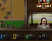 Race Track Horses Racing
