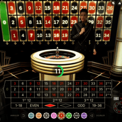 Roulette Lightning sur Azur Casino