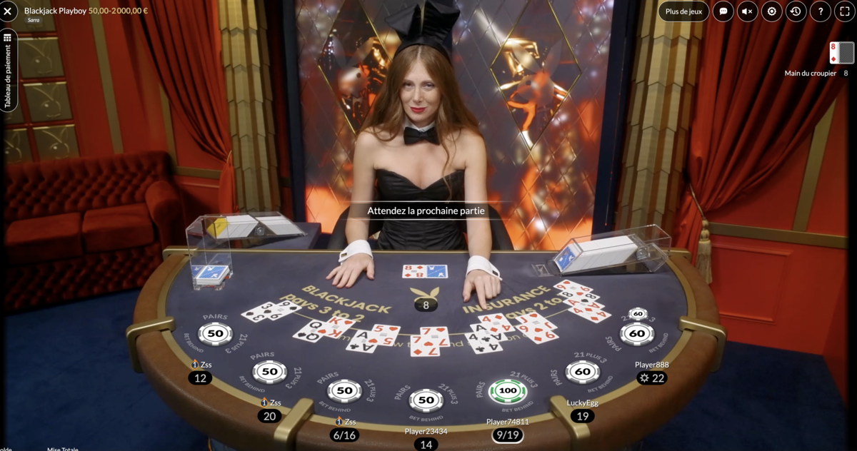 Studio Blackjack Playboy