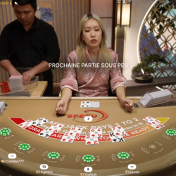 Blackjack avec Croupiers Japonais