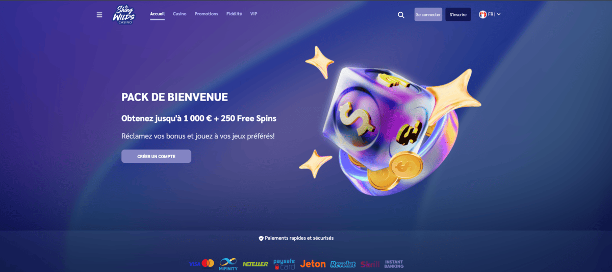 Casino Online Shiny Wilds