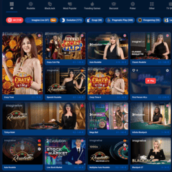 Croupiers en Direct BetOspin Croupiers en Direct BetOspin